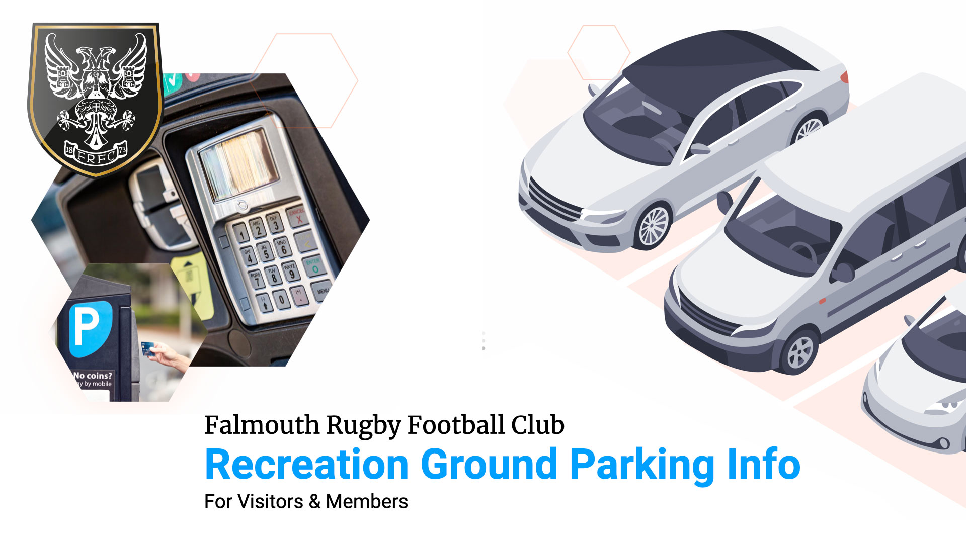 Falmouth Rugby Club Parking at Falmouth Recreation Ground